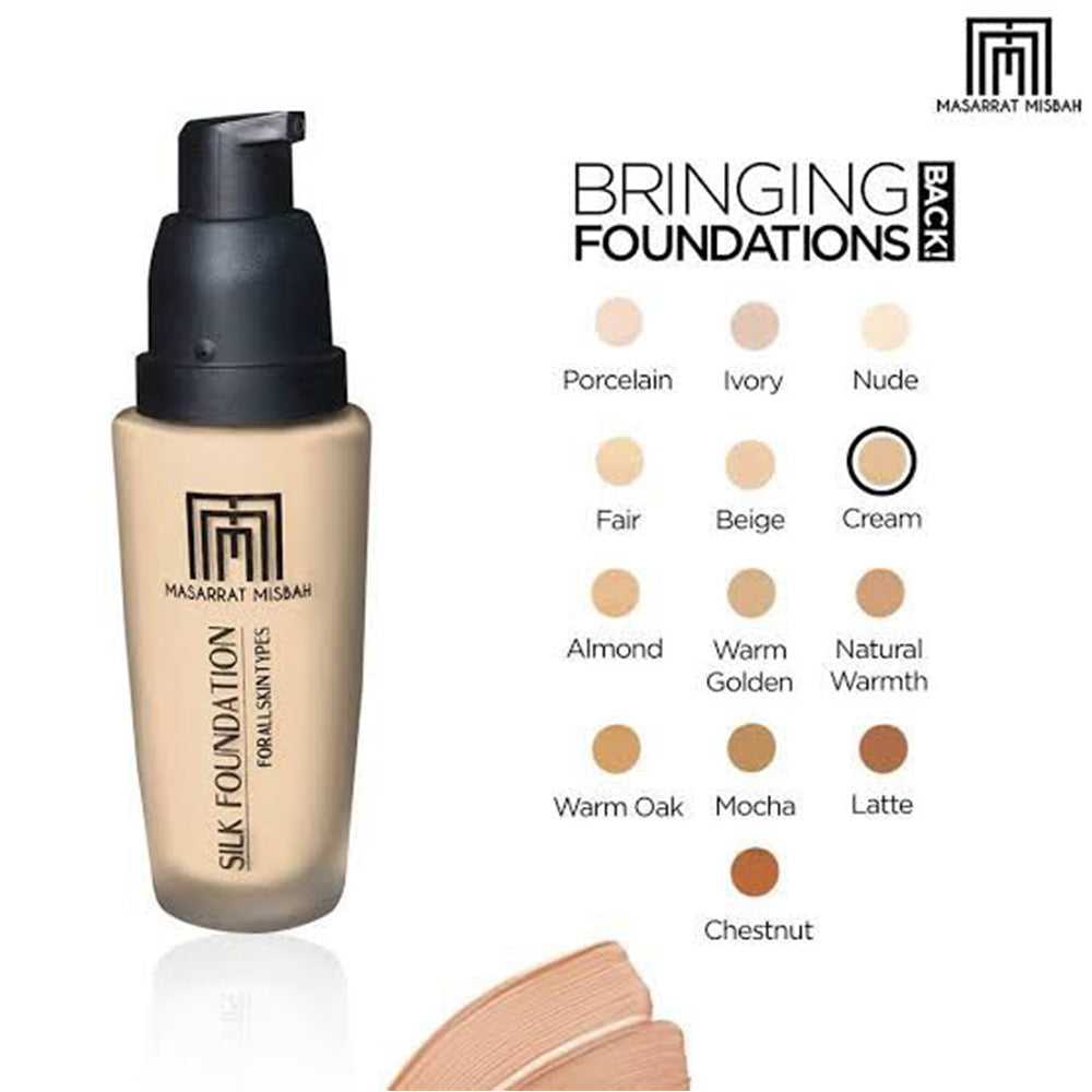 Masarrat Misbah Silk Foundation - 35gm