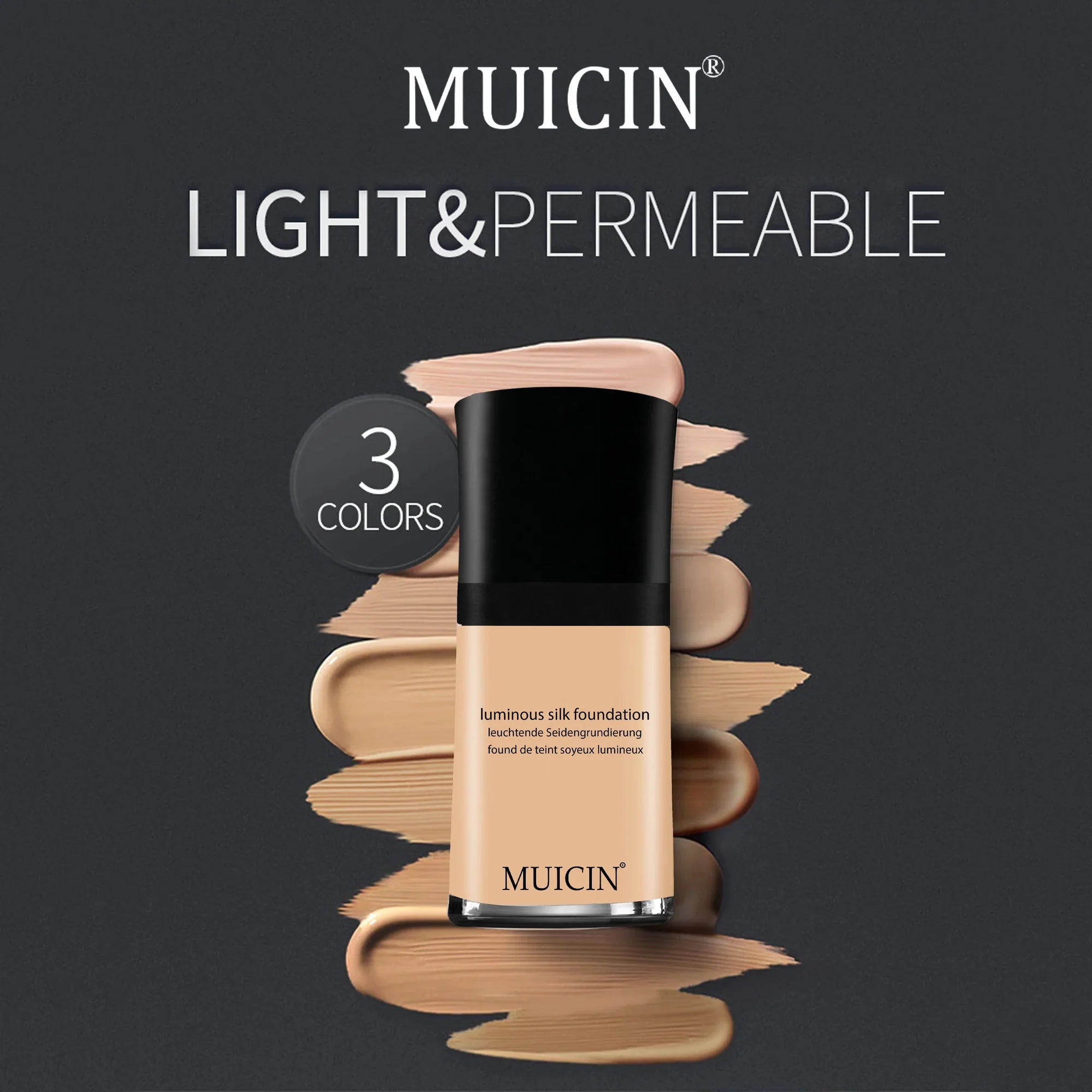 Muicin Luminous Silk Foundation - 40ml