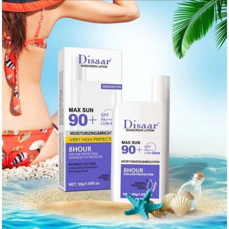 Disaar Whitening Sunblock SPF 90 – Skin Protective Sunscreen Lotion - – Ameena.pk