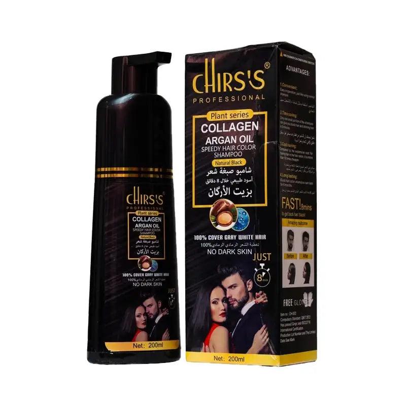 Chirs`S  Hair Color Shampoo - 200ml -