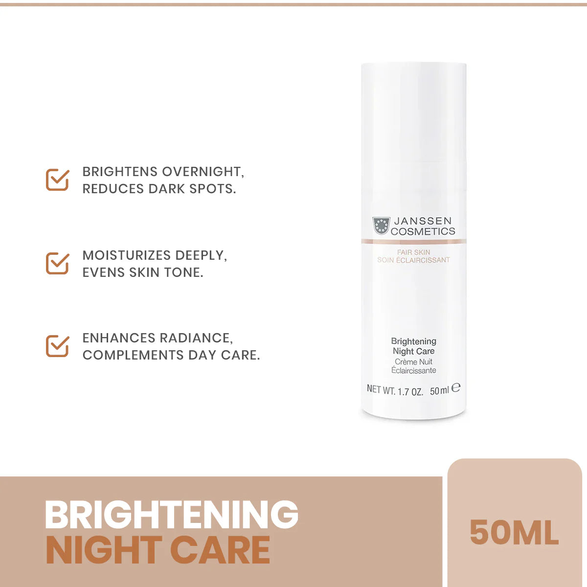 Janssen - Brightening Night Care 50ml