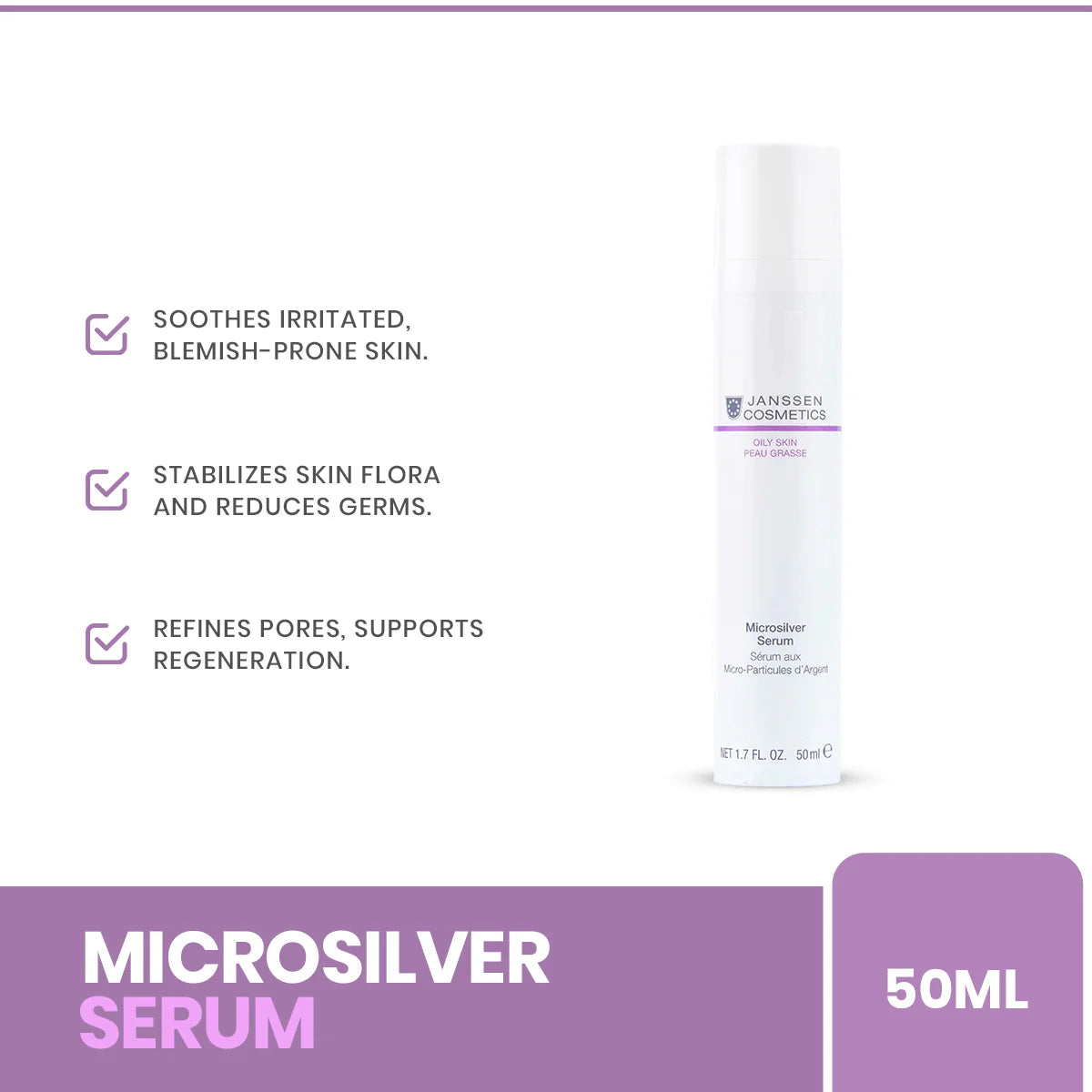 Janssen - Microsilver serum - 50ml