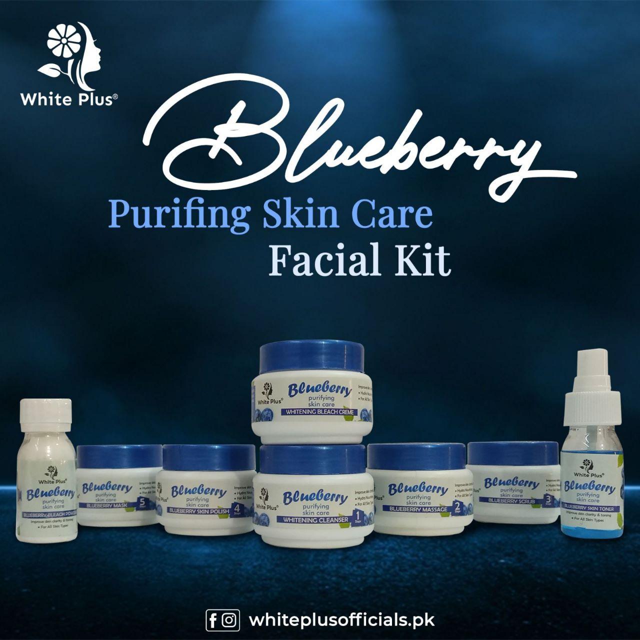 Blueberry Whitening Facial Kit