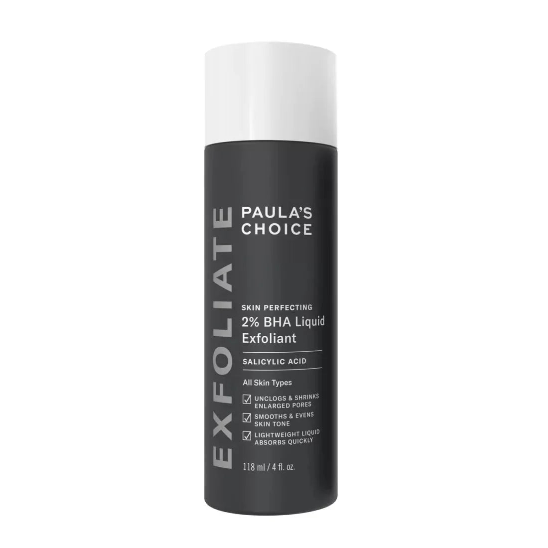 PAULA'S CHOICE - Skin Perfecting 2% BHA Liquid Exfoliant – Reveal Smoother, Clearer Skin 118ml