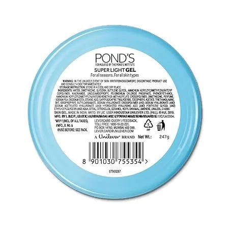 POND's Super Light Gel Oil Free Moisturiser With Hyaluronic Acid + Vitamin E (147g )