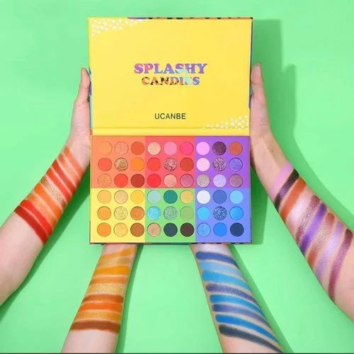 UCANBE 54 Colors Splashy Candies Eyeshadow Palette