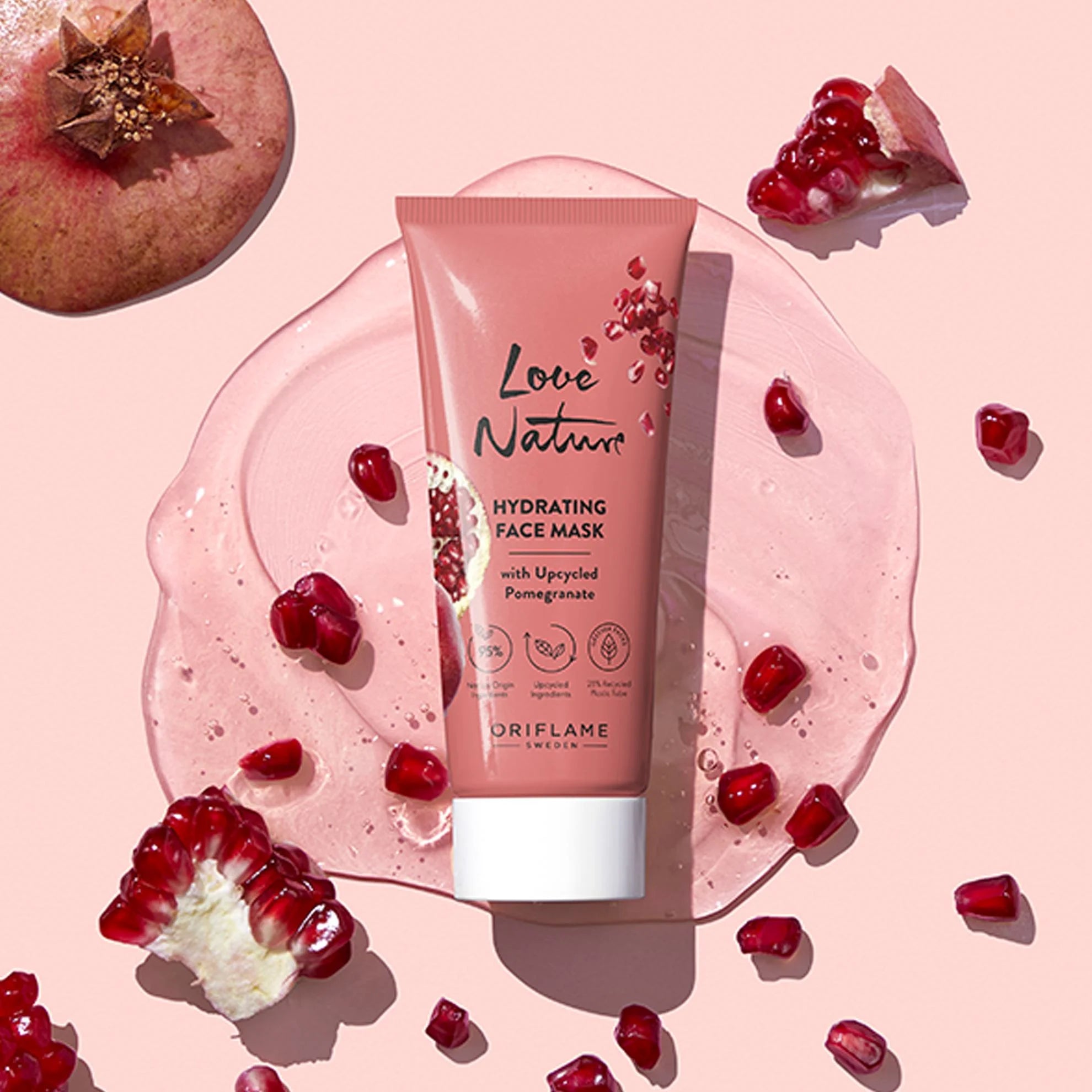 Oriflame Hydrating Face Mask with Upcycled Pomegranate