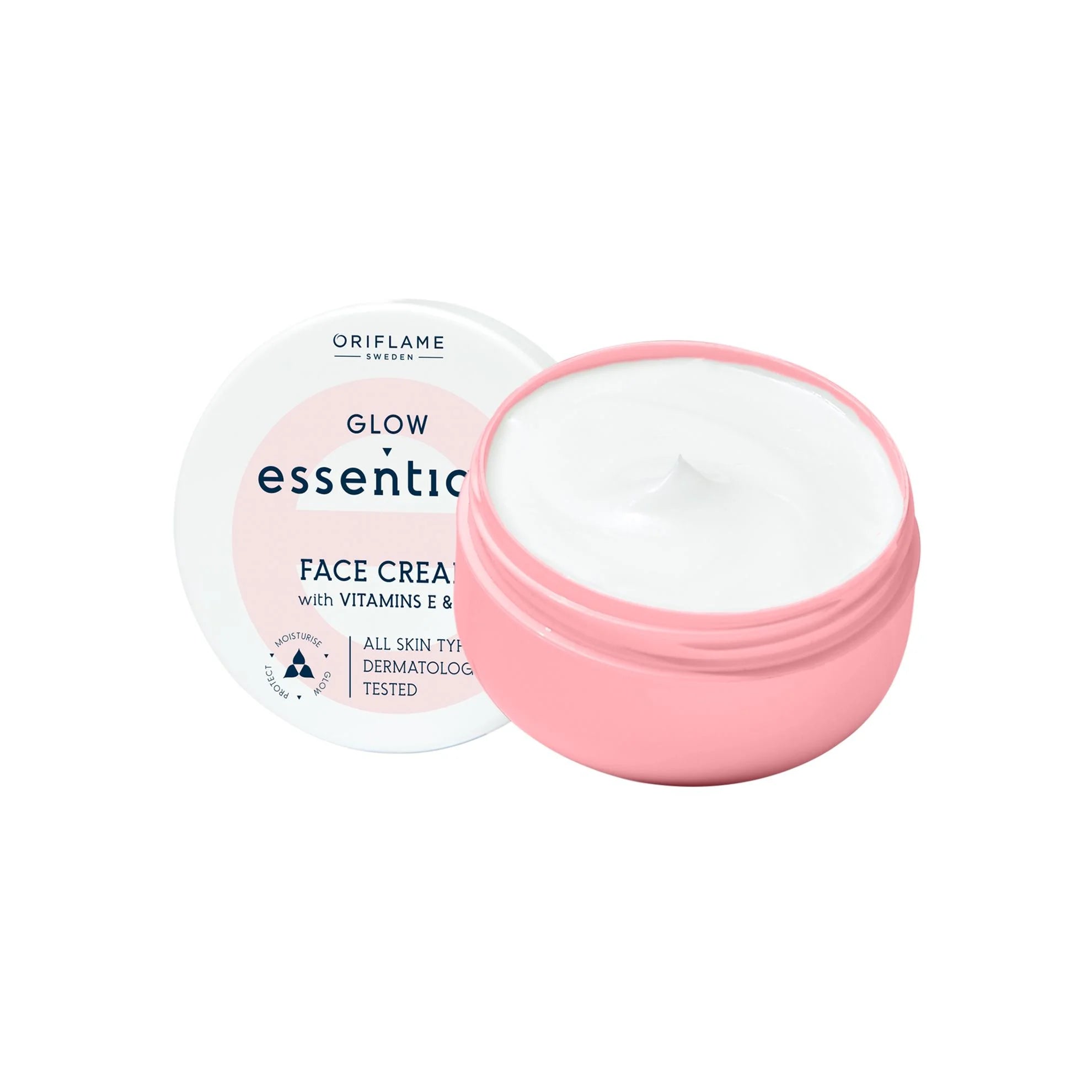 Oriflame Glow Essentials Face Cream with Vitamins E B3 - 75ml