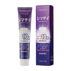 KORMESIC natural whitening organic Pearl Whitening tooth paste Purple 100g