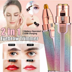 Flawless Eyebrow Trimmer 2in1