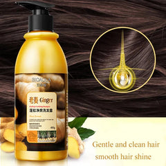 Bioaqua Plant Extract Fluffy and Refreshing Ginger Shampoo 400g