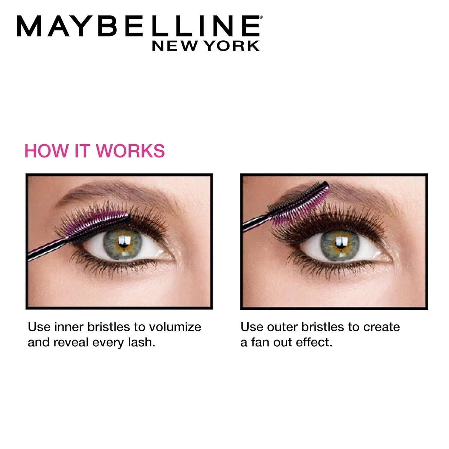 Maybelline Waterproof Mascara with Eyebrow Pencil