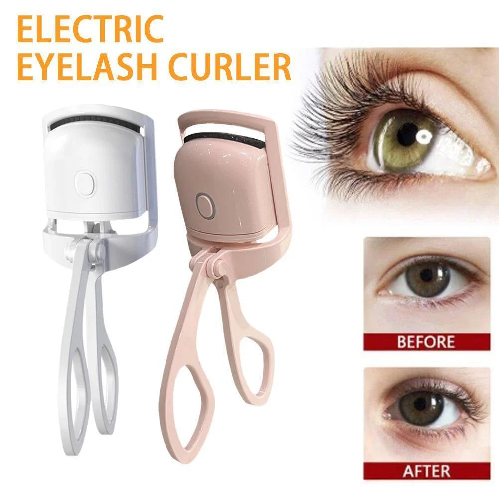 Electric Heated Eyelash Curler Rechargeable Eyelashes Curls