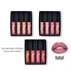 4pcs/set Teayason Waterproof Matte Liquid Lipstick