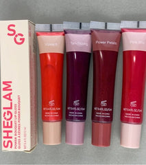 Sheglam Power Bouquet Lip Gloss 4pcs Set