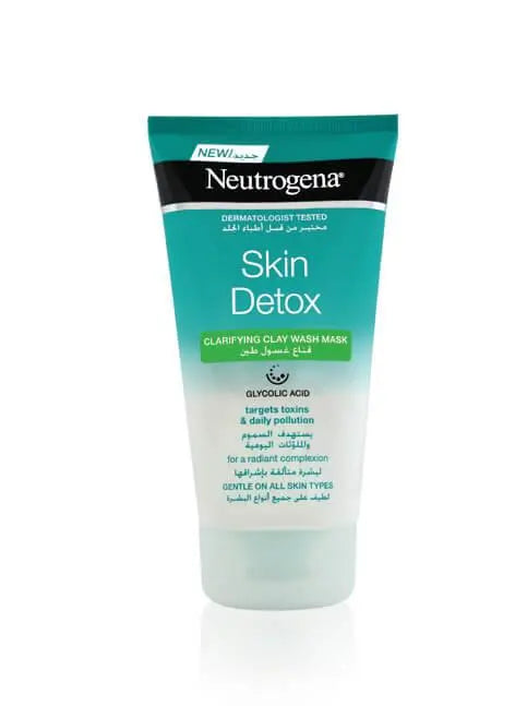 Neutrogena Skin Detox Clarifying Clay Wash Mask - 150ml