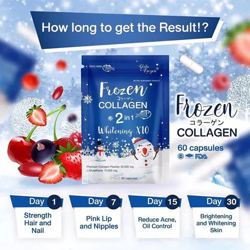 Frozen Collagen 2-in-1 Whitening – 60 Capsules