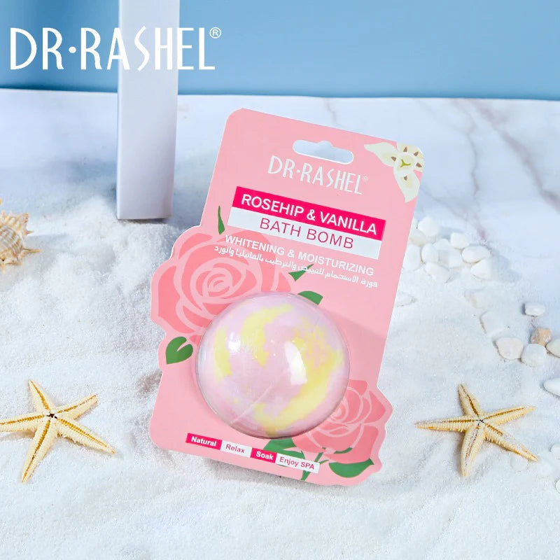 Dr. Rashel Rosehip and Vanilla Bath Bombs – 100g