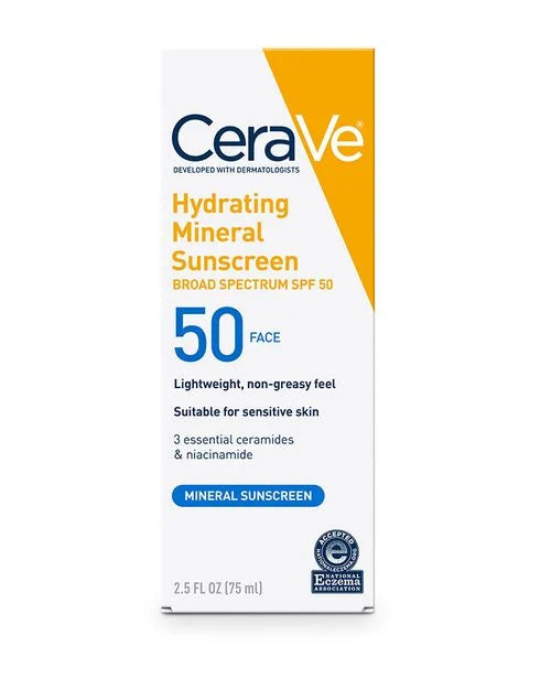 Cerave Hydrating Sunscreen SPF50 - 75ml