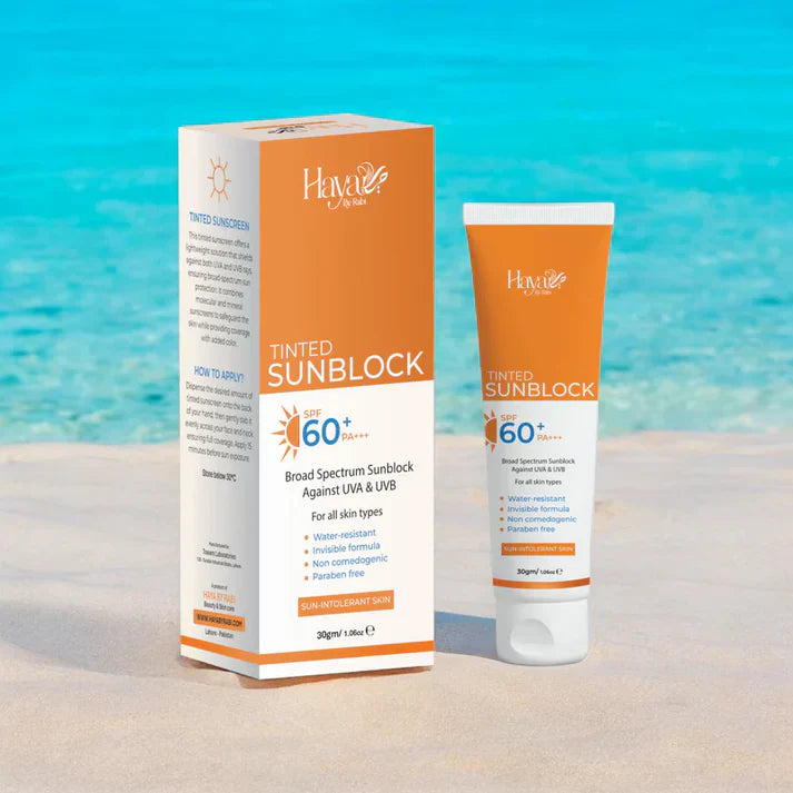 Haya By Rabi Tinted Sunblock SPF 60 – 30g