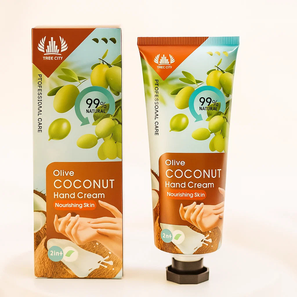 TREE CITY Plant Extract Coconut Moisturizing Hand Cream