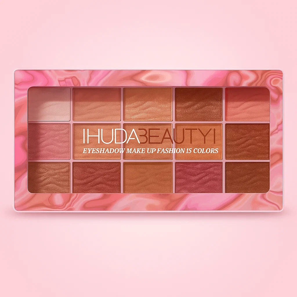 Huda Beauty Eyeshadow Make Up Fashion 15 Colors