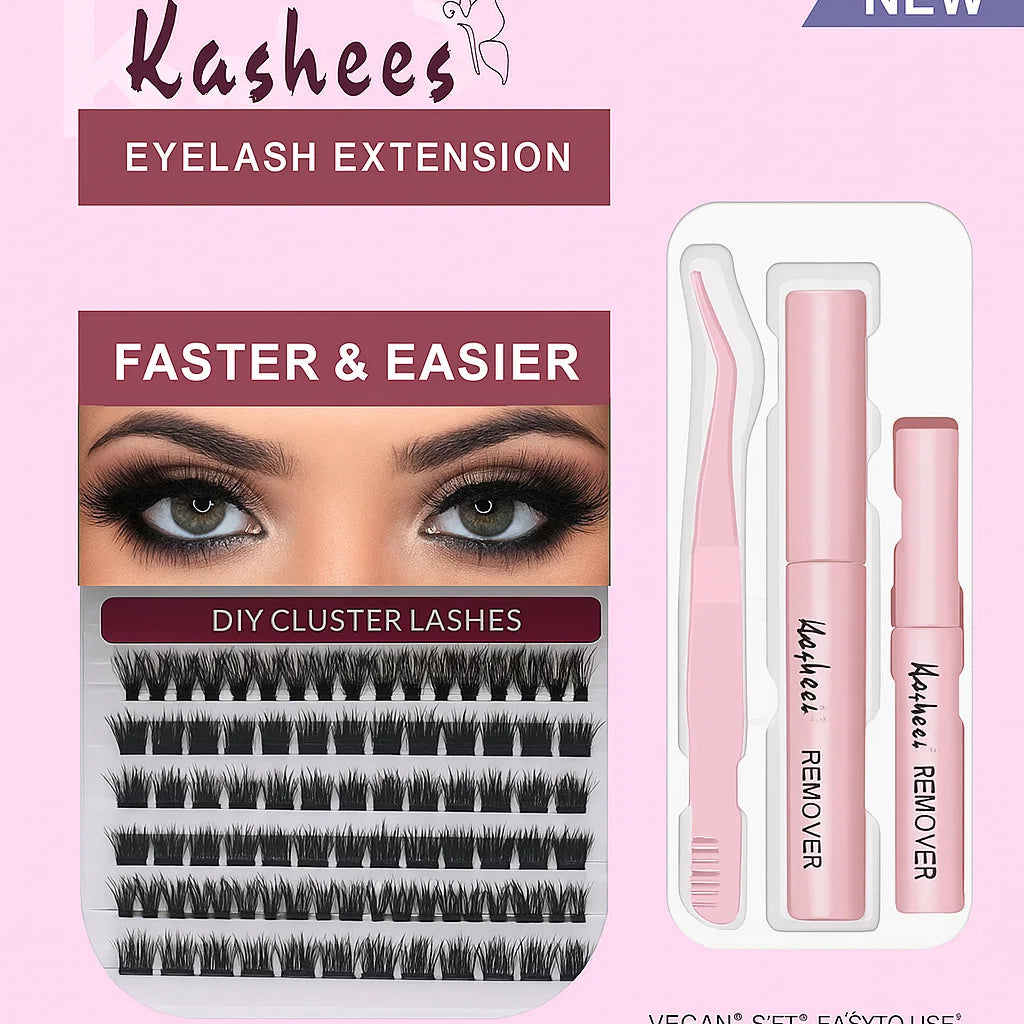 Kashees permanent Eyelash  Extension Set