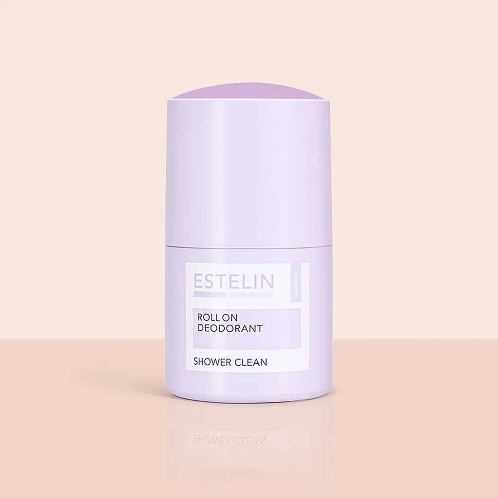 ESTELIN Deodorant Roll On – Shower Clean – 48Hr Protection - 50ml