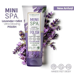 Vibrant Beauty Mini Spa Lavender + Mint Polish 200 ML