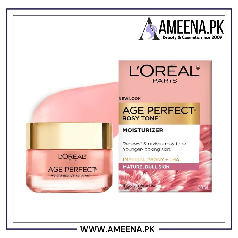 L'Oreal Paris Age Perfect Rosy Tone Anti-Aging Face Moisturizer 50ml