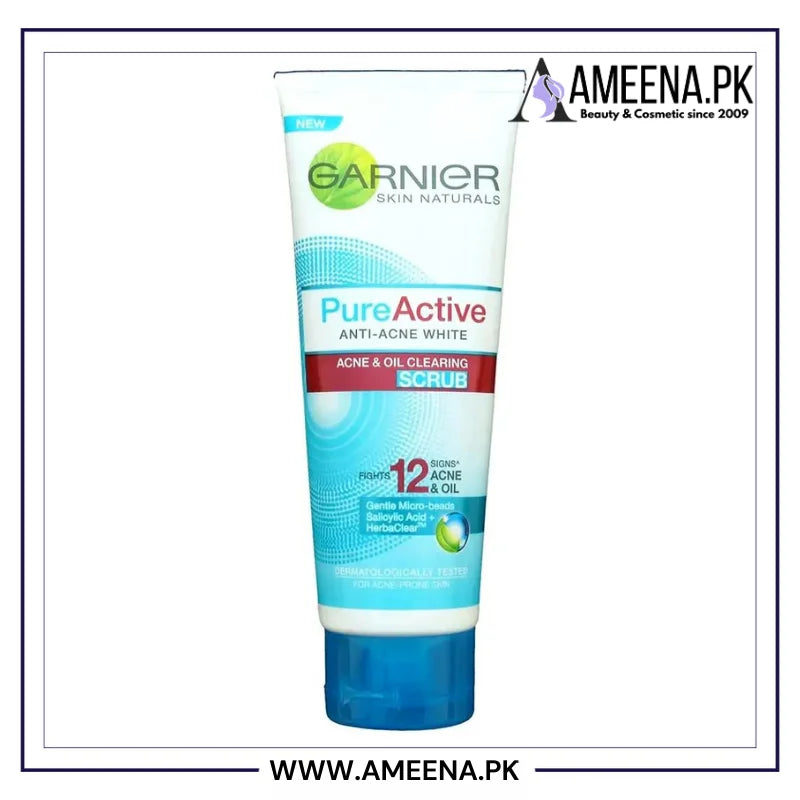 Garnier Pure Active Anti-acne White Scrub 100ml