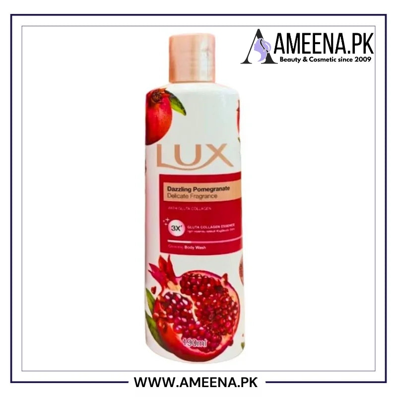 Lux Dazzling Pomegranate Glowing Body Wash 190ml