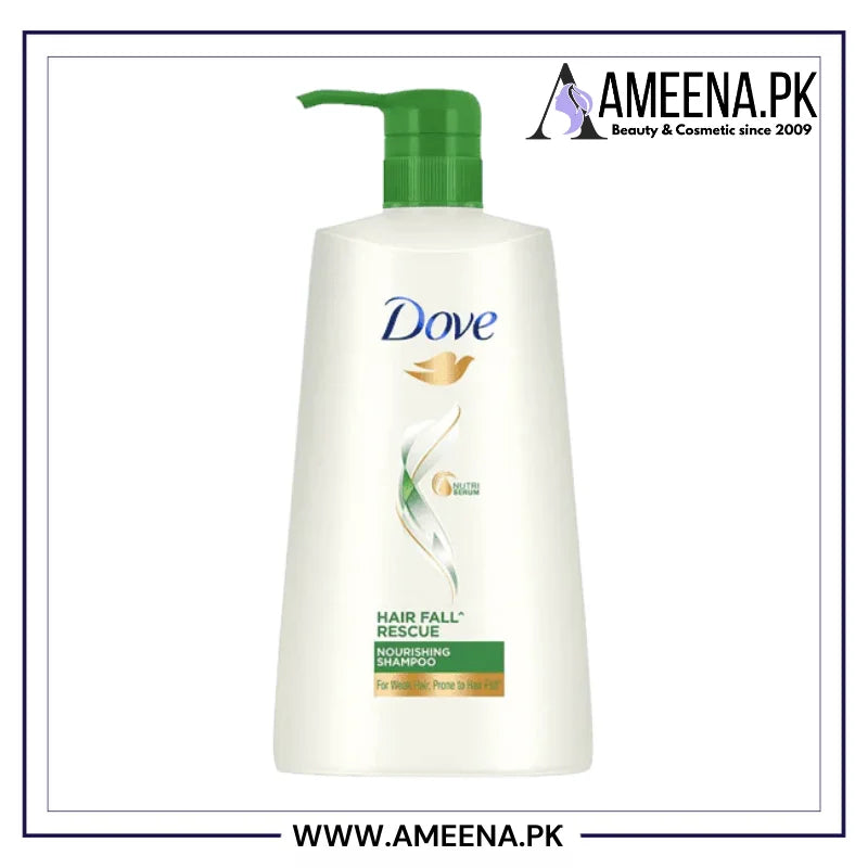 Dove Nutritive Solutions Hair Fall Rescue Shampoo, For Weak Hair Prone to Hair Fall, 650ml