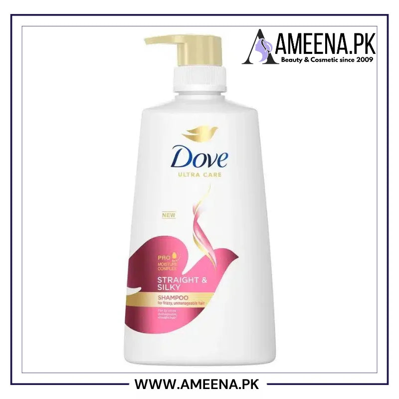 Dove Straight & Silky Shampoo 650ml