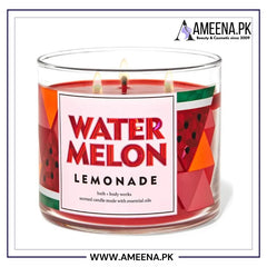 Bath & Body Works Watermelon Lemonade 3-Wick Candle