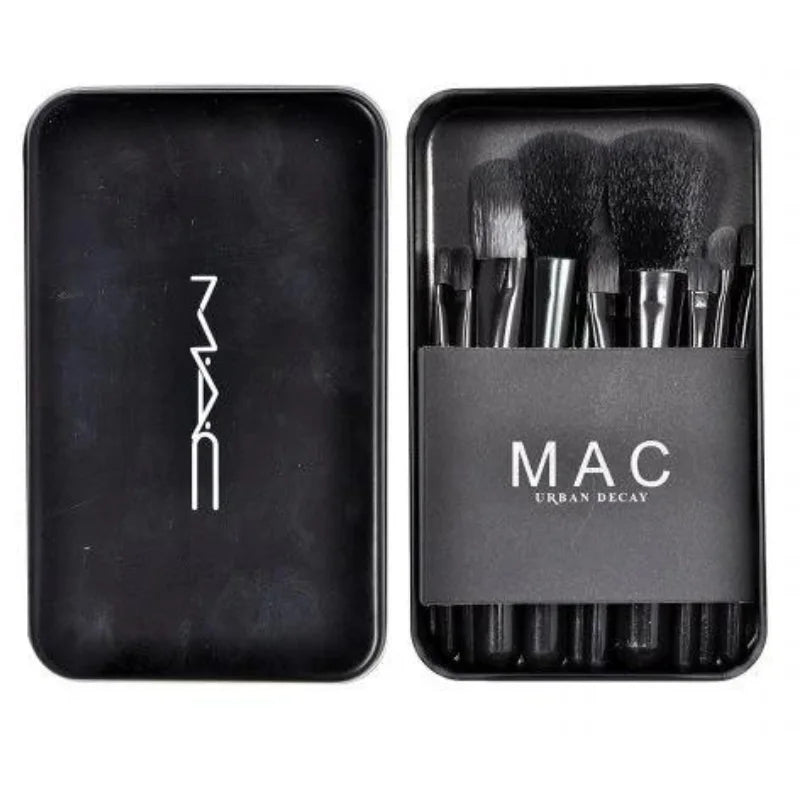 Pack of 12 Mac Makeup Brushes