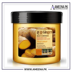 Bioaqua Ginger Hair Mask For Dry Damaged Hair 500g