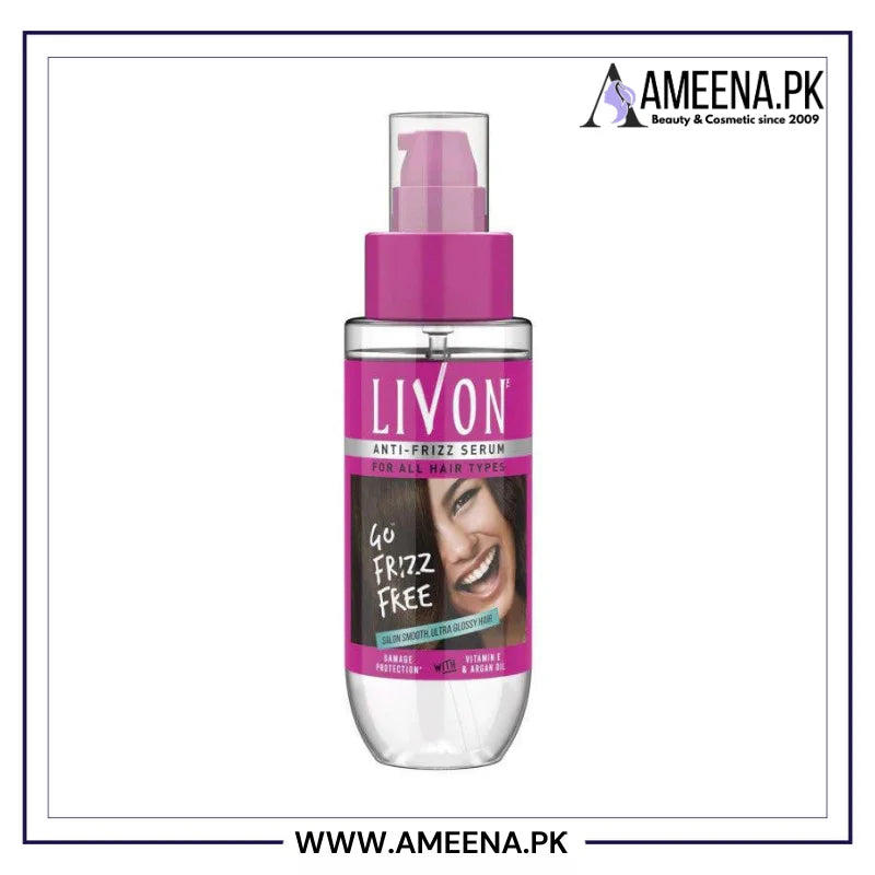 Livon Anti Frizz Serum for All Hair Types 50 ml