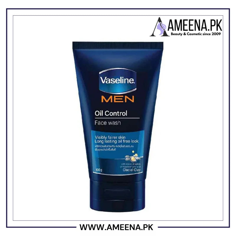 Vaseline Men Oil Control Face Wash 100g