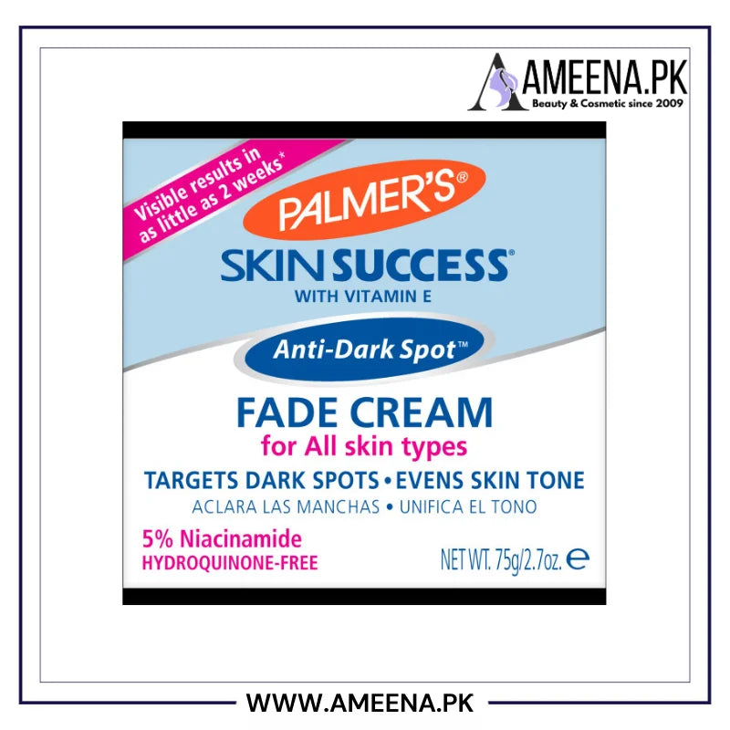 Palmer’s Skin Success Anti-dark Spot Fade Cream, For All Skin Types – 75g