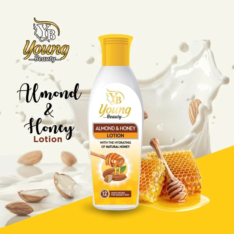 Young Beauty Almond & Honey Lotion