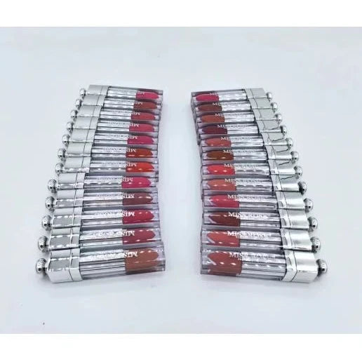 Miss Rose Silver Angelic Matte Lip Gloss 24Pcs