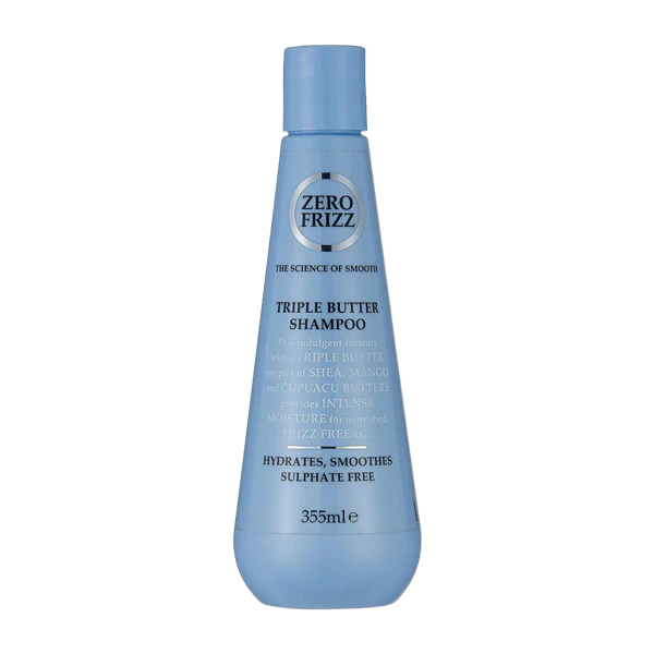 Zero Frizz Triple Butter Shampoo 355ml